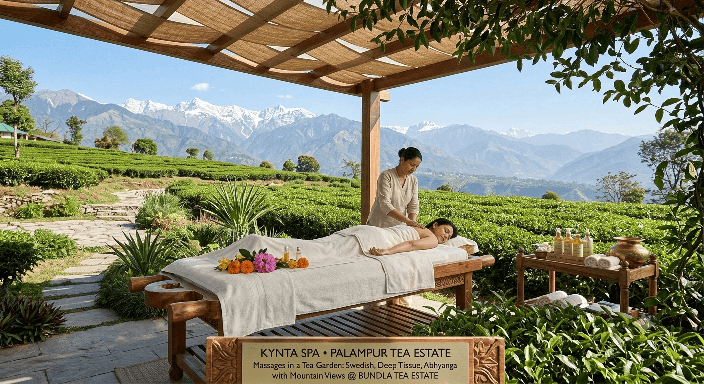 Massages in a Tea Garden